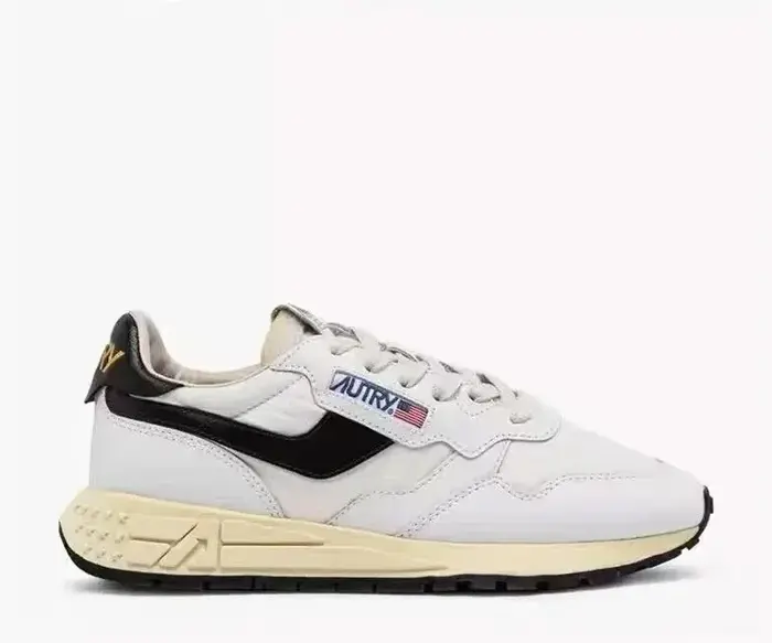 Nouvelles baskets KWUN AUTRY en cuir véritable respirant à lacets, décontractées, pour hommes et fem