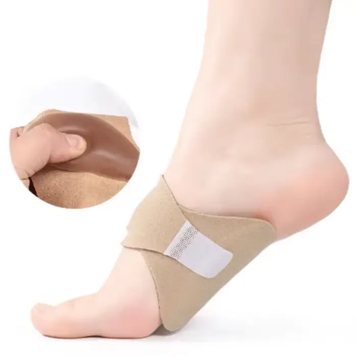 1 paire de semelles intérieures de sport de soutien de la voûte plantaire pour hommes et femmes pour pieds plats pour soutenir la balle du pied et soulager la pression.