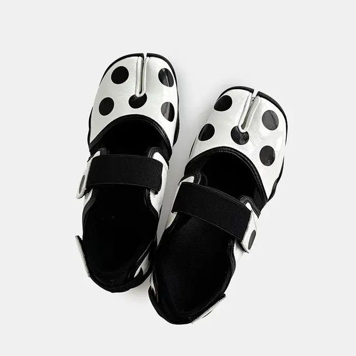 Chaussures Mary Jane pour femmes, chaussures décontractées en cuir verni exquis pour femme, ballerin