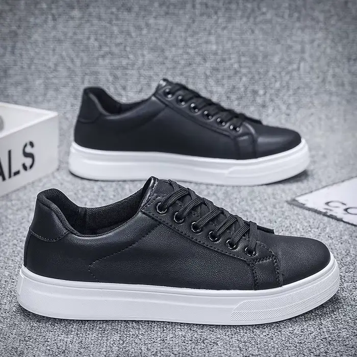 Chaussures décontractées mocassins baskets en cuir britannique chaussures plates chaussures classiqu