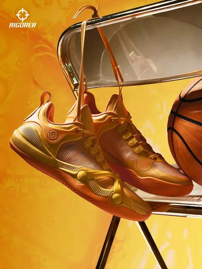 Chaussures de basketball RIGORER BP1 Potential pour hommes - Baskets basses antidérapantes et résistantes à l'usure pour le combat sur le terrain (SANS BOÎTE)