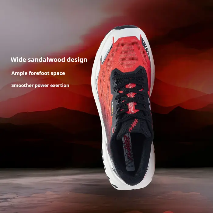 Chaussures de trail running BMAI pour hommes, chaussures de sport professionnelles pour hommes, baskets respirantes, légères, pour la course à pied en plein air.