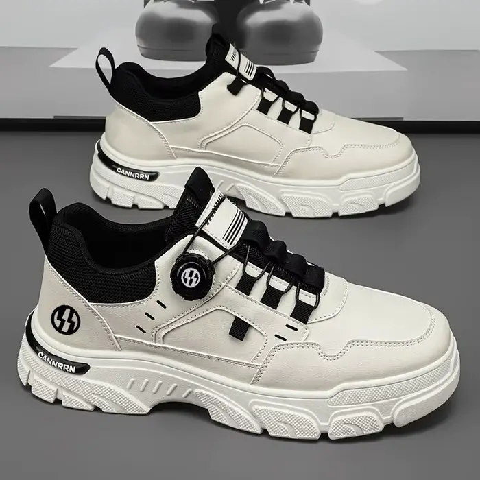 Baskets Homme Tendance Printemps Vente Chaude Confortables à Semelle Souple Chaussures Décontractées