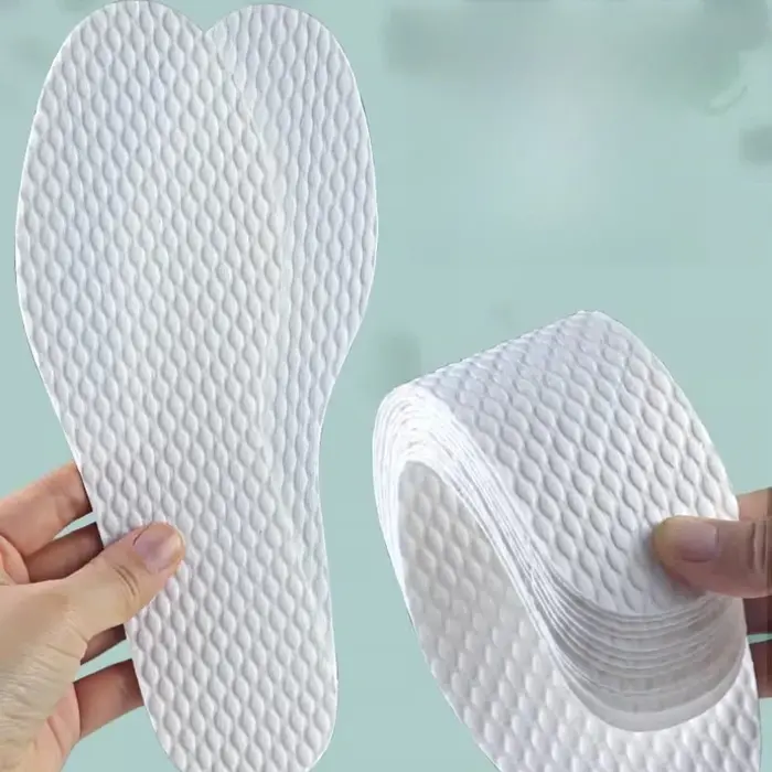 10/20 paires de semelles intérieures de sport jetables respirantes d'été