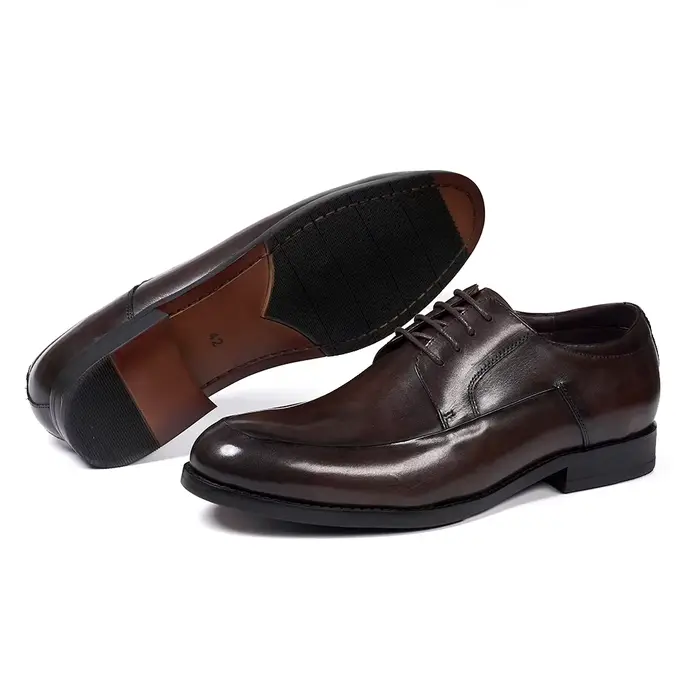 Chaussures Derby de Style italien pour hommes