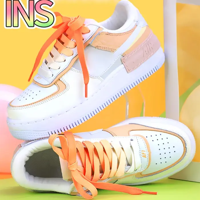 Lacets lumineux dégradés pour baskets, Lacets décontractés pour hommes et femmes, Adultes et enfants