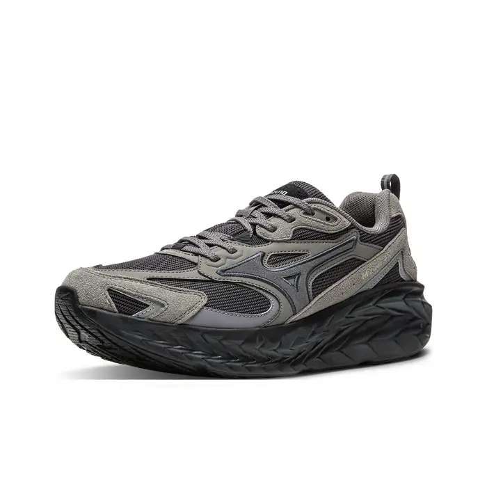 Mizuno ASTRO LS chaussures de course basses unisexe à fines rayures gris D1GH252102