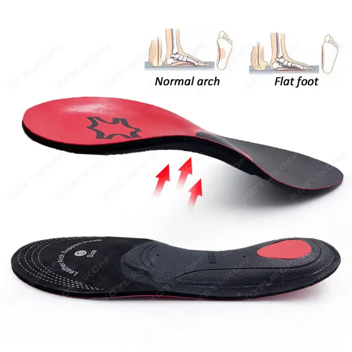 Semelle intérieure en cuir PU Orth4WD