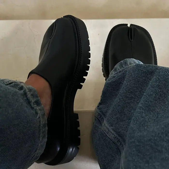 2025 Mocassins Tabi à plateforme épaisse pour femme