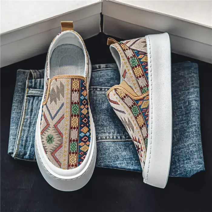 Chaussures en toile pour hommes