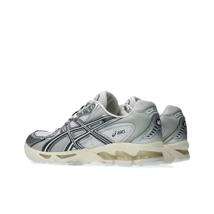 ASICS GEL Nimbus 10.1 Chaussures de course décontractées basses unisexes Blanc Argent 1203A820-100