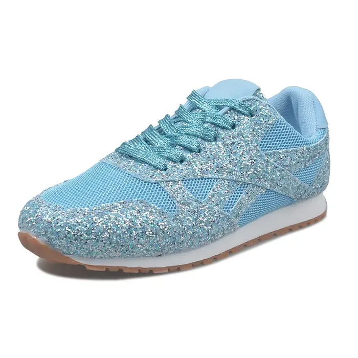 Chaussures pour femmes de mode printemps nouvelle chaussure de sport pour femmes anti-dérapant chaussures plates polyvalentes semelle souple confortable chaussure en maille Кроссож tyyе