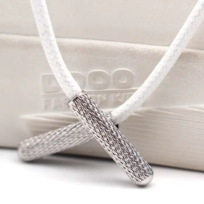 Tête de Remplacement pour Lacets Lumineux, Aglets de Balles Plaqués Argent, Accessoires de Chaussure