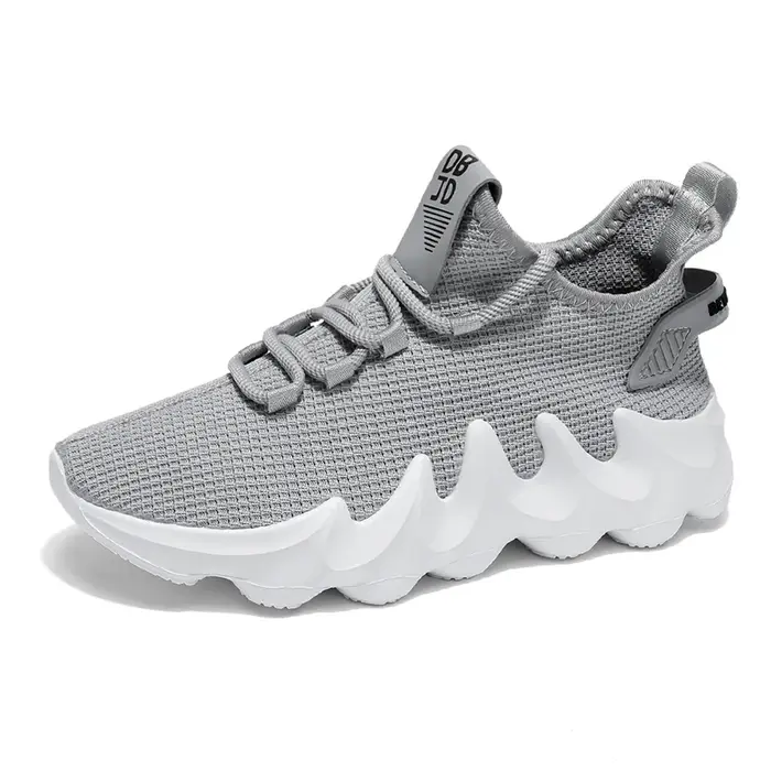 Street Design noir hommes chaussures de course mode chaussettes décontractées