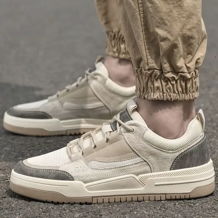 Baskets Légères Respirantes et Confortables à Semelles Souples pour Homme, Chaussures de Marche et d
