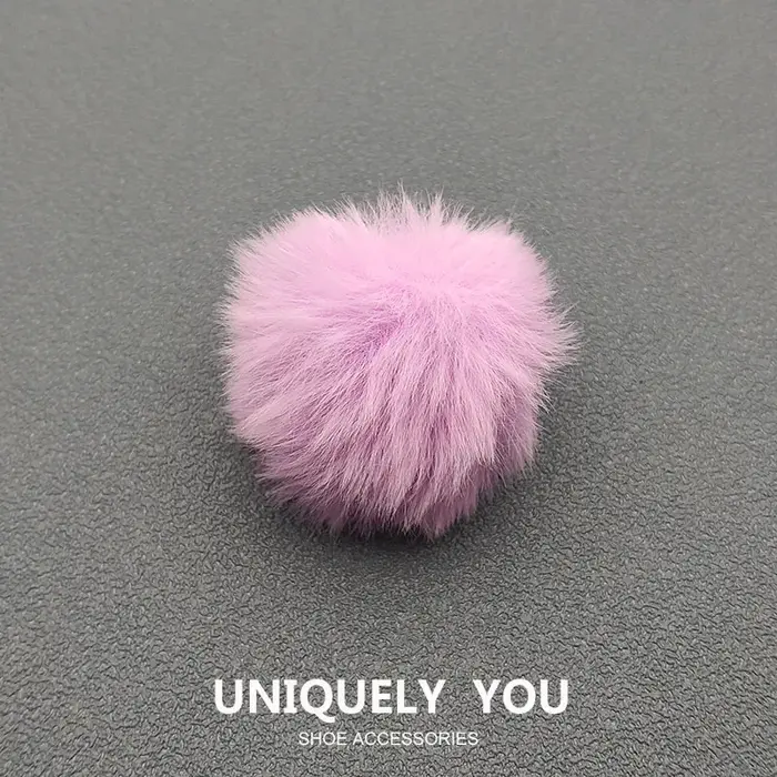 Boucle de chaussure en peluche pour décorations de chaussures, breloques croisées, accessoires de mode