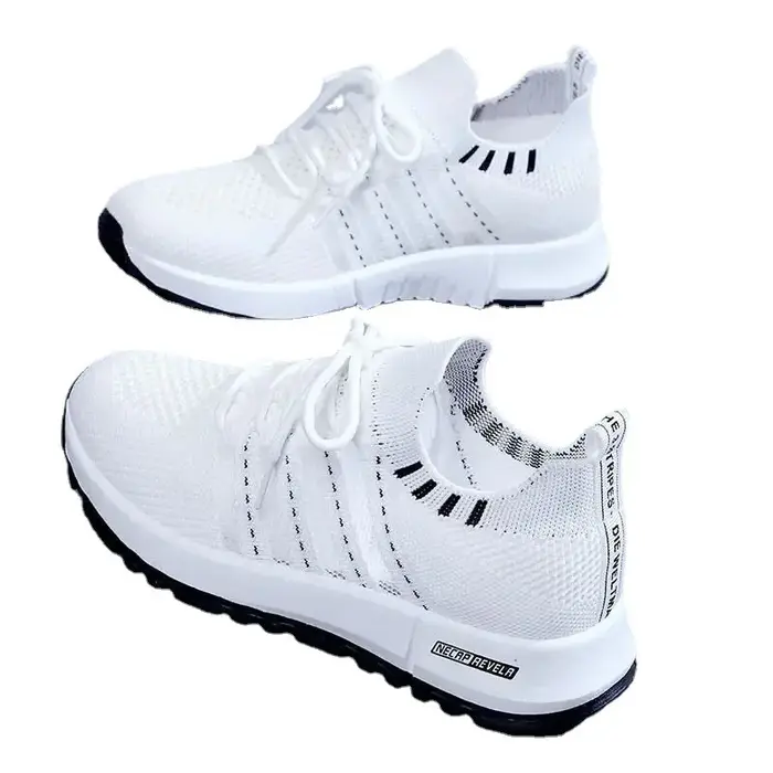 Baskets à plateforme blanche pour femmes chaussures décontractées 2025