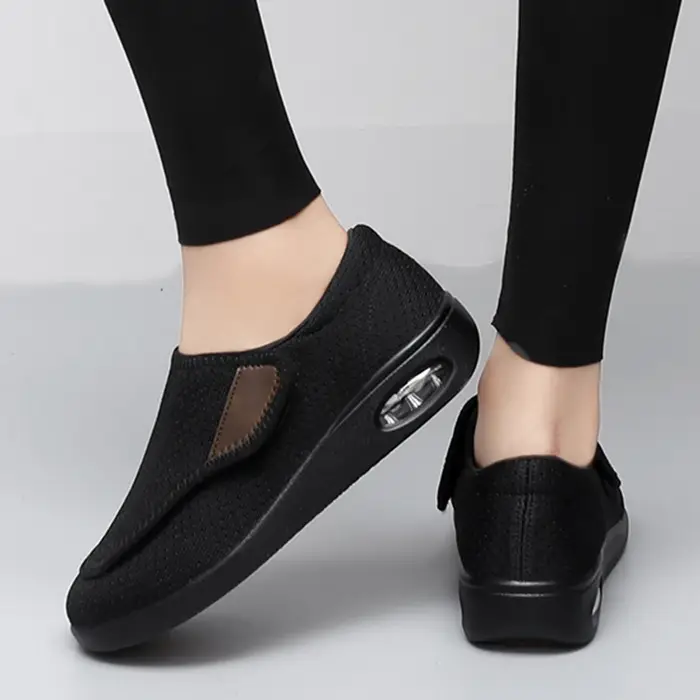 Chaussures orthopédiques décontractées pour pieds larges