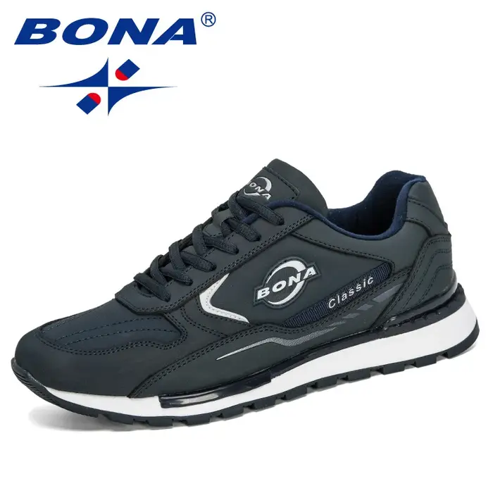 BONA 2023 nouveaux créateurs homme anti-dérapant chaussures de Jogging
