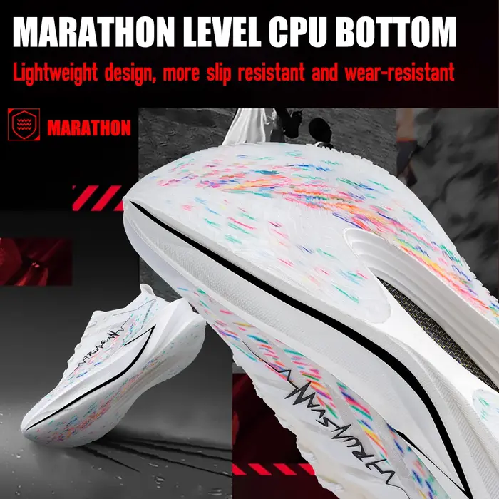 IRUNSVAN Nouvelles chaussures de course professionnelles pour l'entraînement au marathon avec absorption des chocs, rebond et propriétés antidérapantes pour hommes131