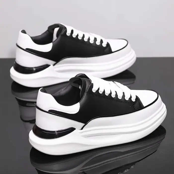 Brand men's shoes 2025 autumn lace-up couples casual sports shoes trendy sneakers luxury sports tennis shoes running shoes