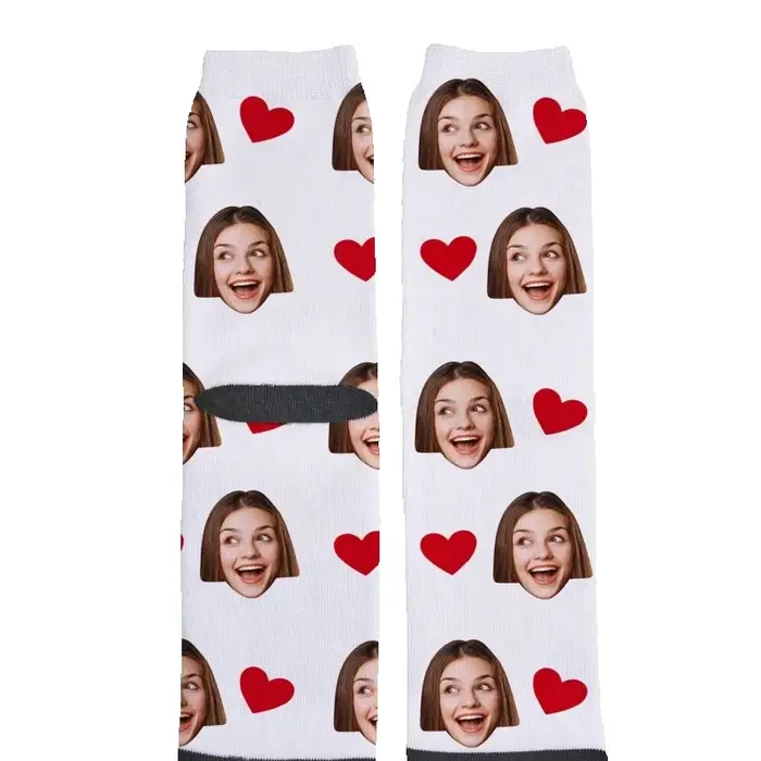 Chaussettes personnalisées avec photo personnalisée