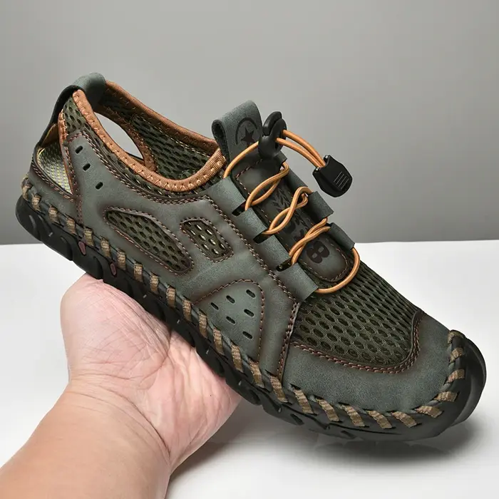 Baskets coordonnantes en maille respirante pour hommes