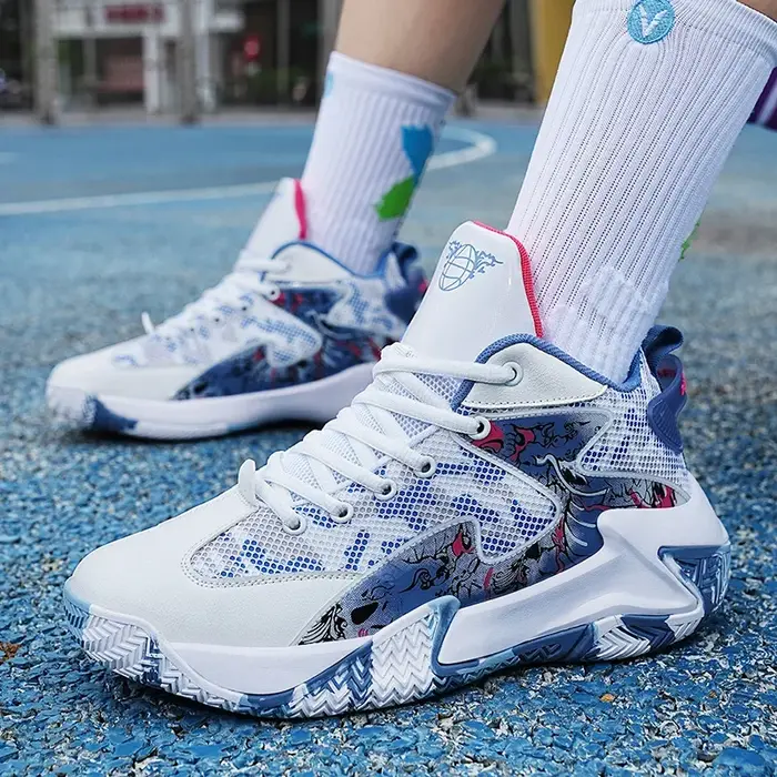 Hommes chaussures de basket-ball respirant