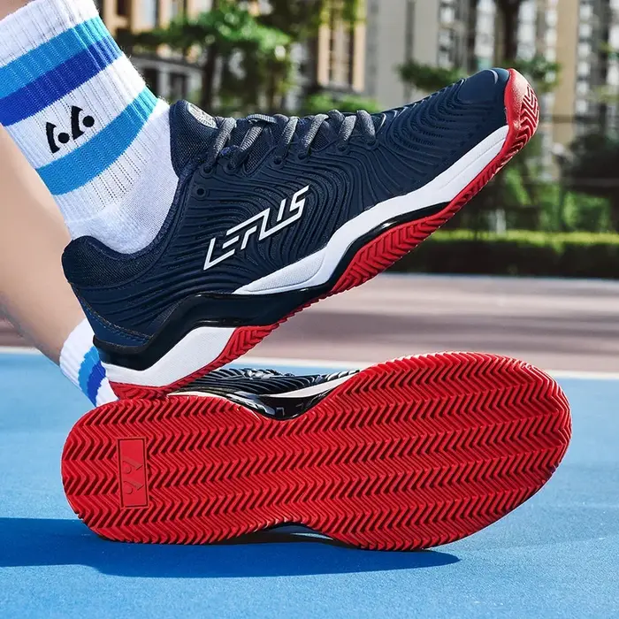 Chaussures de badminton coordonnantes pour hommes et femmes, baskets de tennis de table, sports de plein air professionnels, baskets athlétiques pour hommes