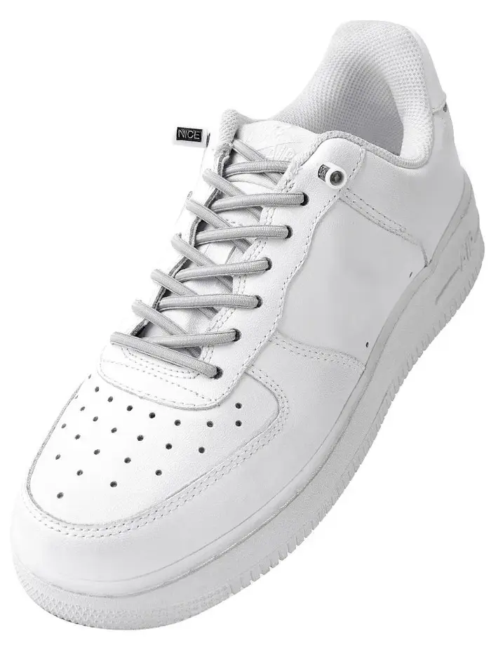 Joli verrouillage lacets sans attaches lacets élastiques baskets enfants adultes lacets de chaussure