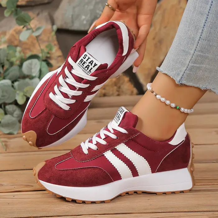 2025 printemps femmes baskets nouveau luxe plat confortable sans lacet