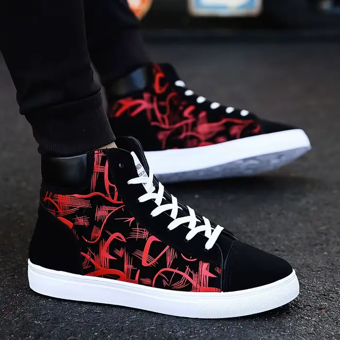 Baskets de mode hommes chaussures en tissu respirant Cool Style de rue chaussures hommes marque bask