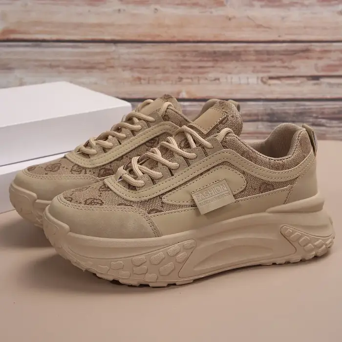 Chaussures de Sport à enfiler kaki pour femmes