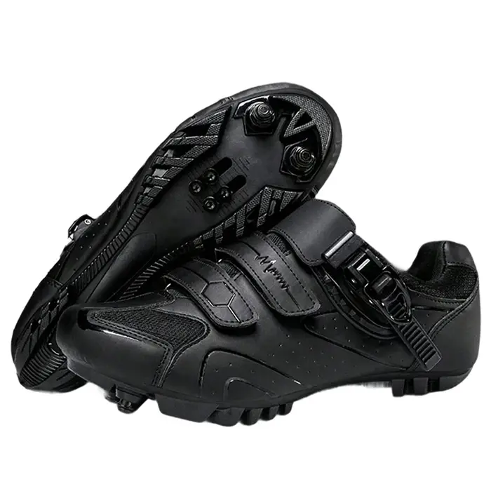 Chaussures de cyclisme neutres pour VTT, compatibles avec les chaussures de cyclisme sur route Pelat