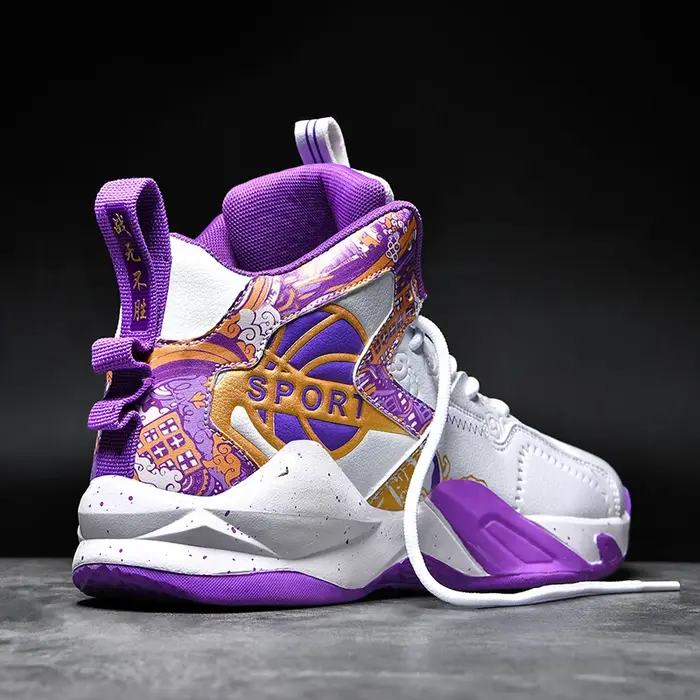 Chaussures de basket-ball pour hommes et femmes, respirantes, légères, de haute qualité, pour athlètes, course en plein air, sport, baskets d'entraînement unisexes