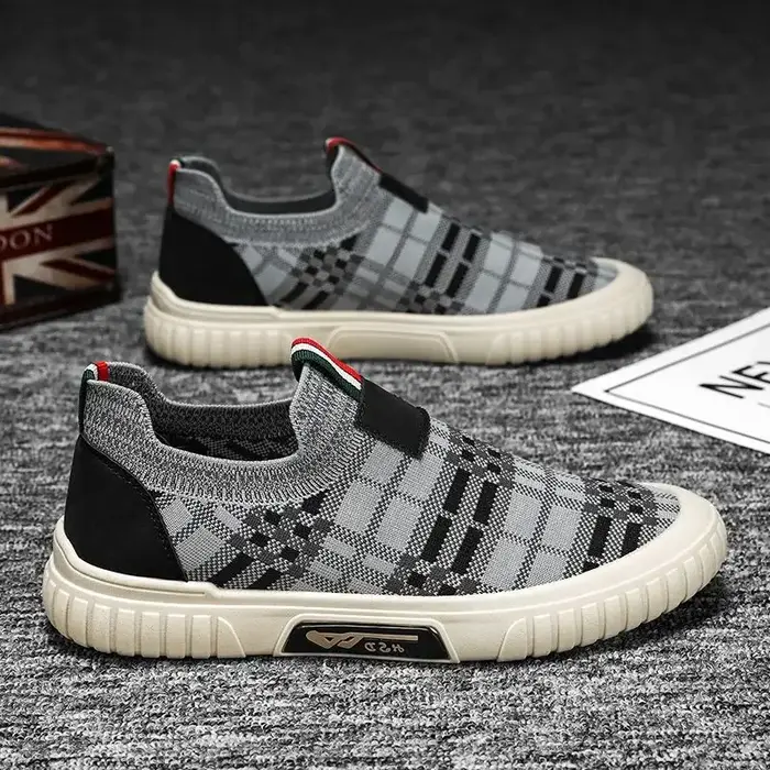 Baskets d'été respirantes pour hommes, chaussures décontractées, loisirs, sans cuir, livraison gratuite, classique, tendance originale 2025