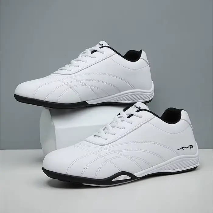 Chaussures de loisir à la mode en cuir pour hommes