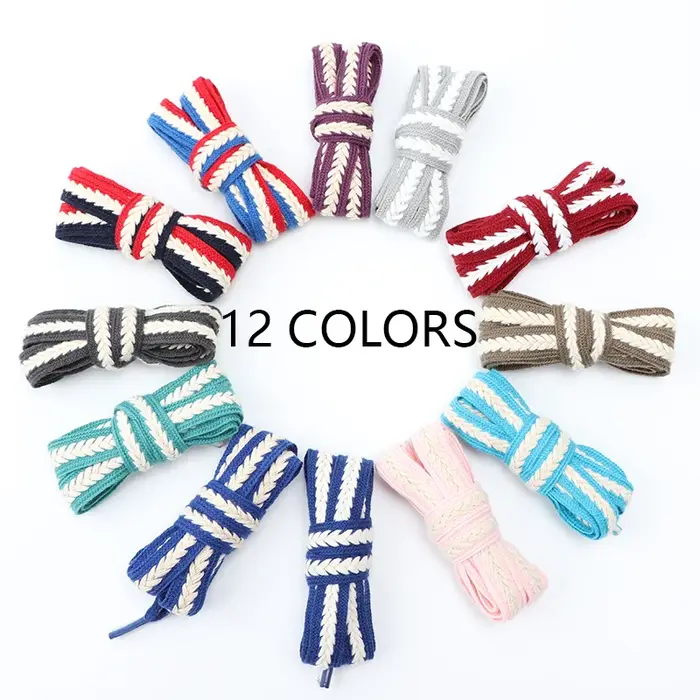 Lacets plats pour baskets