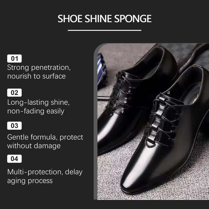 Éponge à cirer les chaussures
