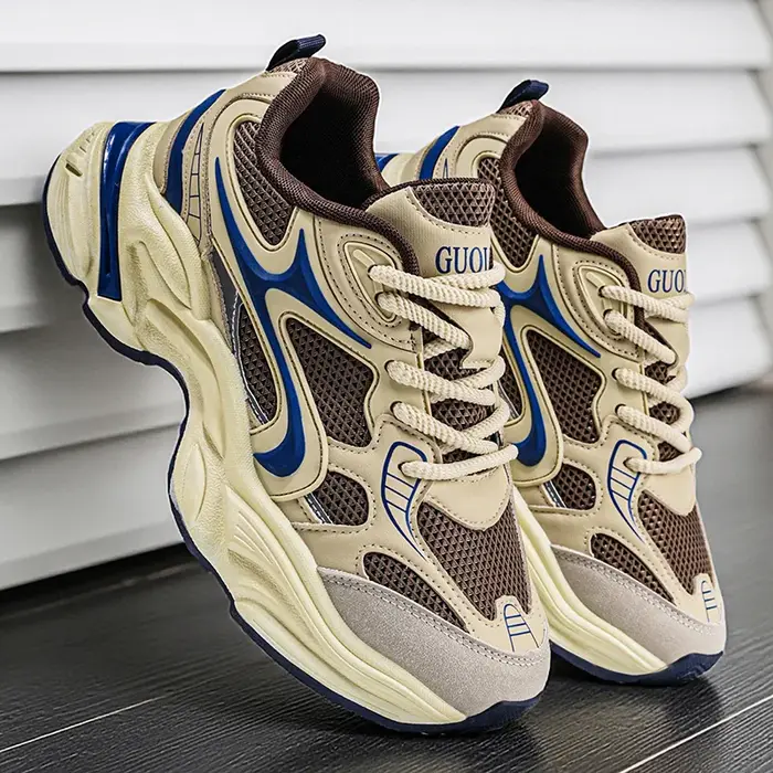 Chaussures de sport décontractées pour hommes, tendance et à la mode, polyvalentes pour un usage quotidien, très adaptées aux activités sportives, de remise en forme et de course à pied pour hommes.