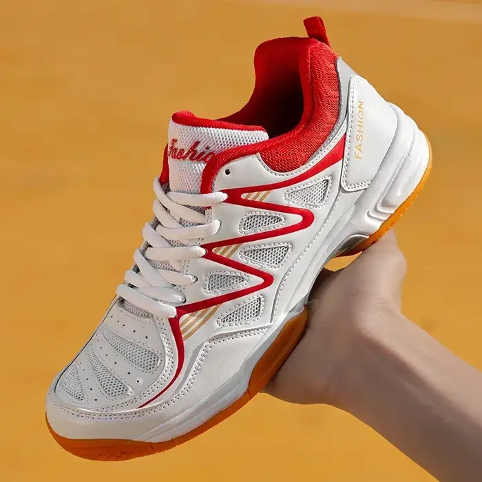 Chaussures de Tennis professionnelles pour hommes et femmes, baskets respirantes pour Badminton, volley-ball, Tennis de Table, Sport d'intérieur, entraînement, taille 48