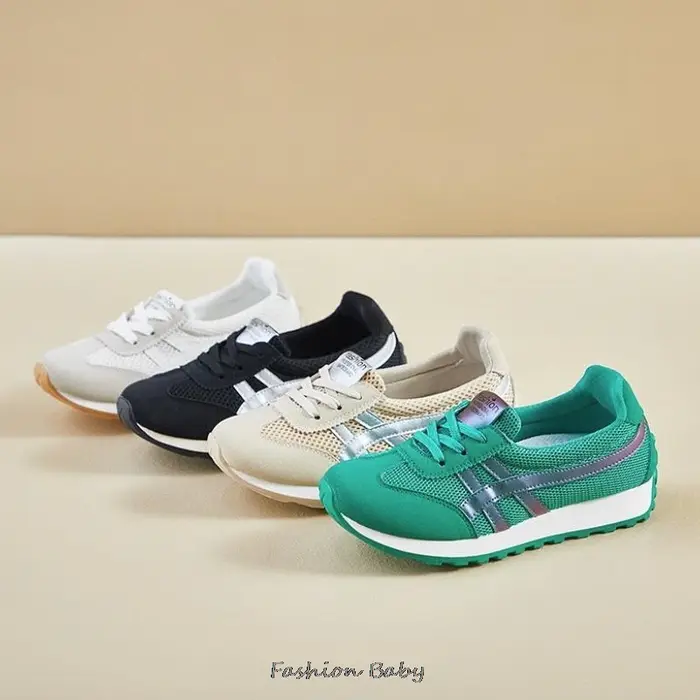  Chaussures de sport pour adolescentes, en cuir, antidérapantes, confortables, tendance, tailles 35-40 ﻿ ﻿ ﻿ ﻿