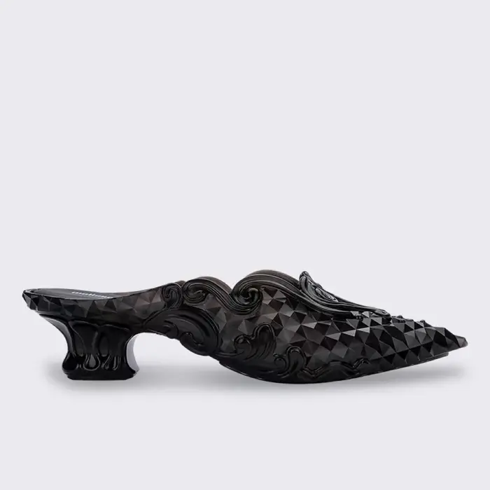Femmes sandales 2025 printemps Melissa femme Slingback chaussures mode dames talons hauts élégant Med talon bout pointu sans lacet sandale