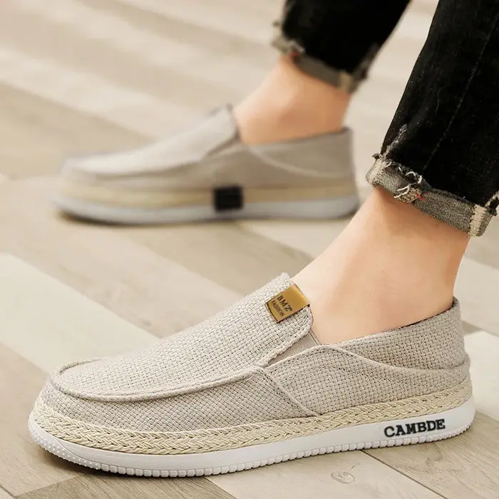 Chaussures en toile pour hommes