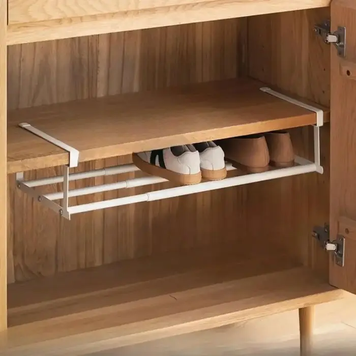 Étagère de rangement de chaussures Portable sous suspendu