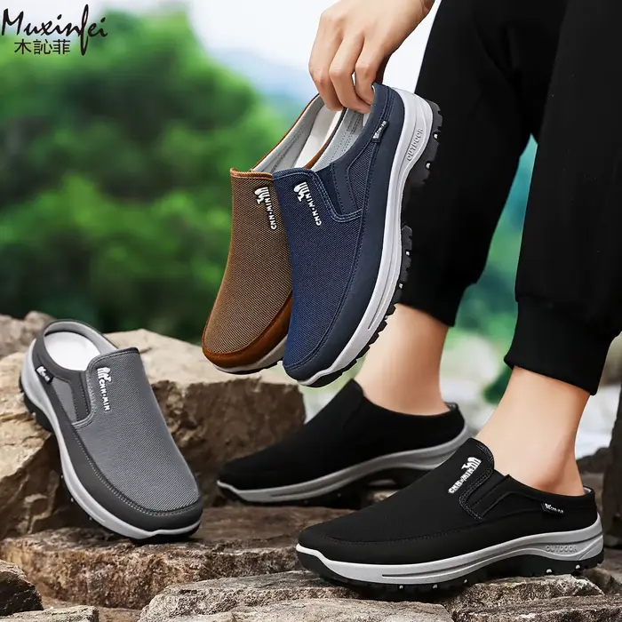 Chaussures pour hommes Printemps 2026 Nouveauté Polyvalentes Décontractées Mi-montantes Confortables