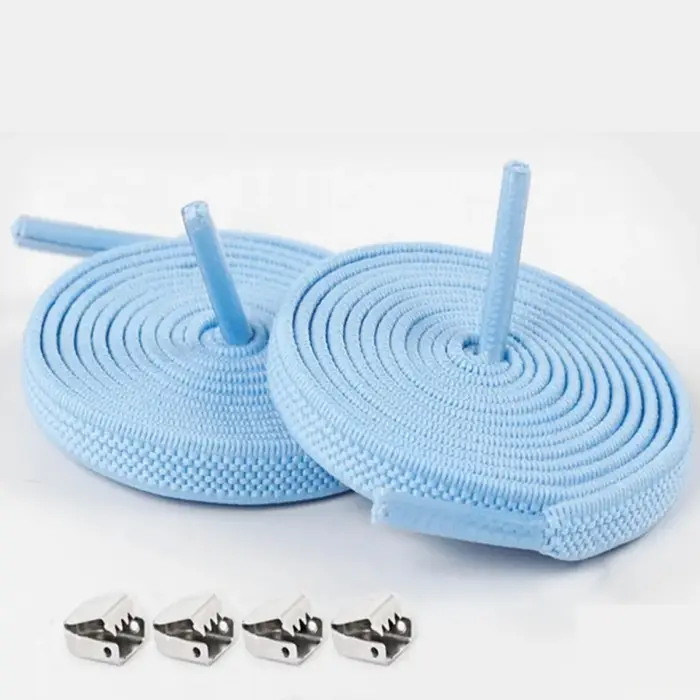 1 paire de lacets élastiques sans nœuds pour baskets de loisirs en extérieur