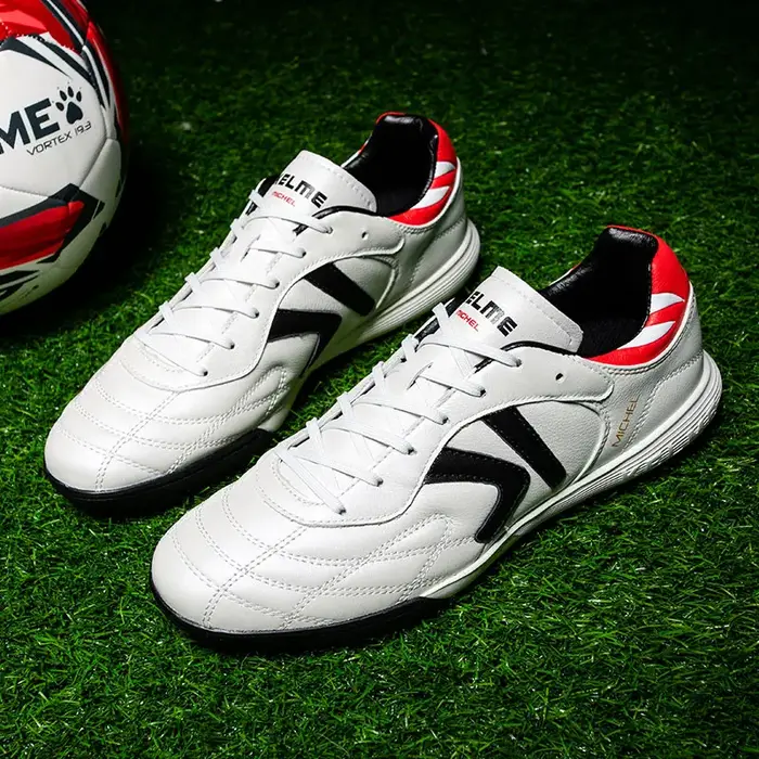 KELME – chaussures de Football TF, crampons en peau de mollet, baskets d'entraînement de Football or