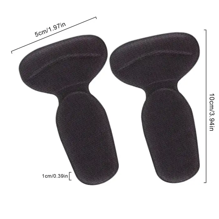 Protège-talons pour chaussures (2 pièces) – Coussinets souples auto-adhésifs absorbant les chocs pou