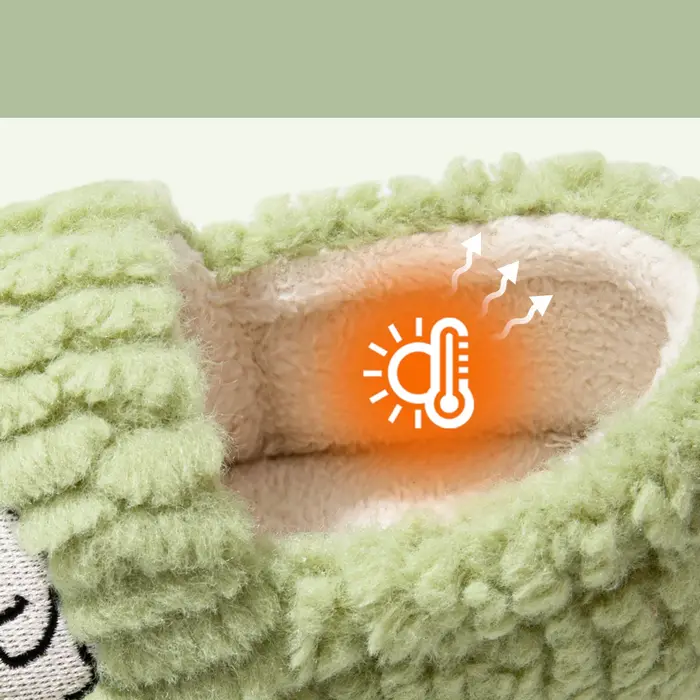 Pantoufles en coton pour femmes